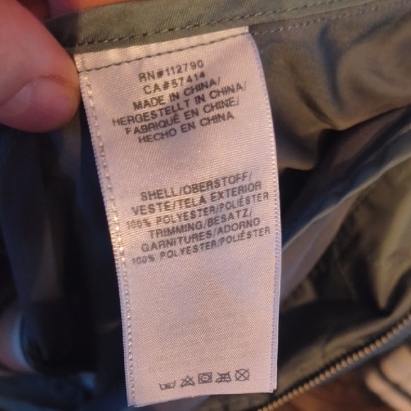 True Religion Women’s Long Bomber Jacket - Balsam Green - Size S - Picture 10 of 12